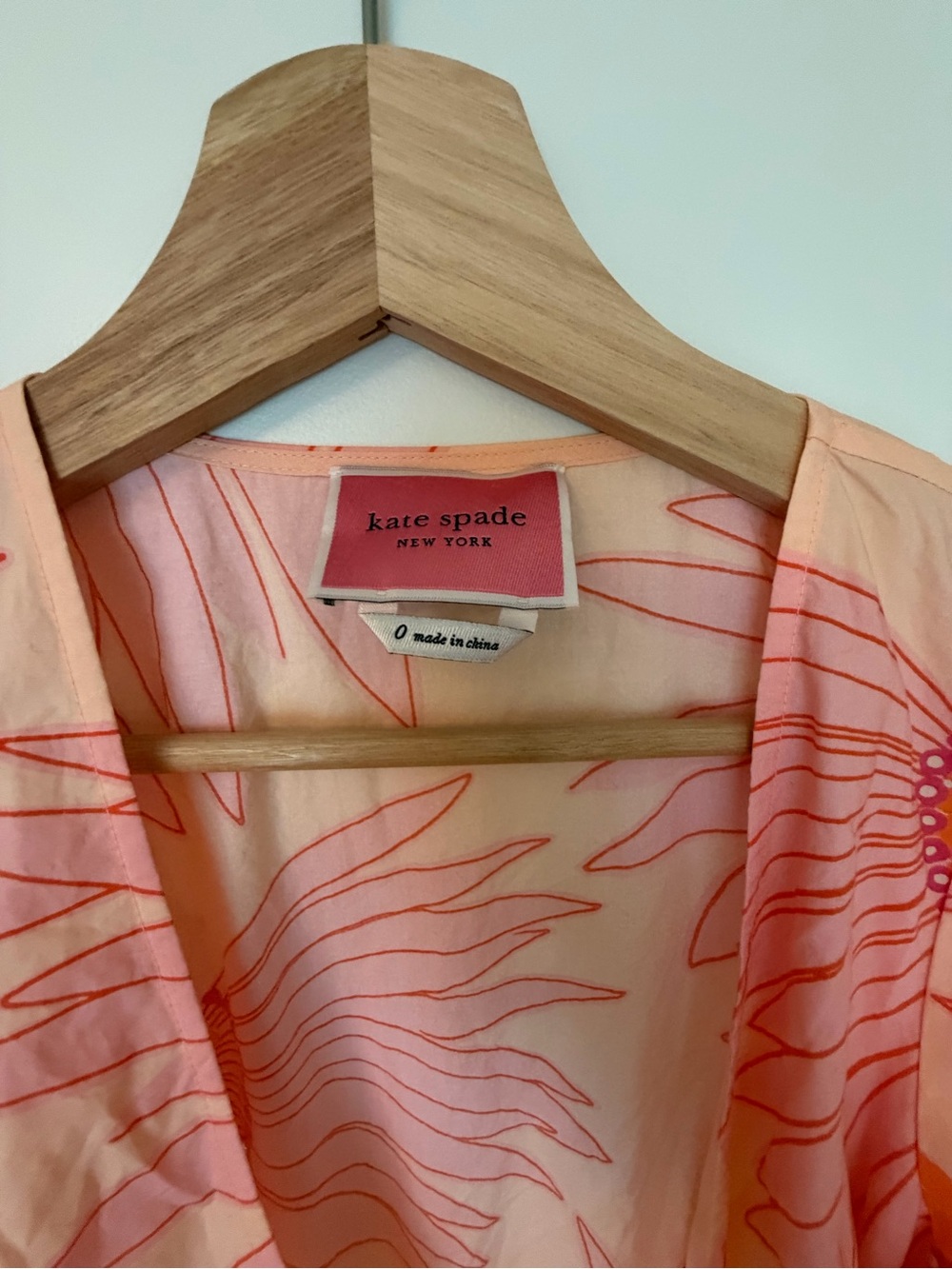 kate spade Floral Wrap Dress - Picture 3 of 4